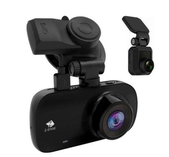 Z3D GPS Dual Dash Cam Schermo da 2,7" 1920x1080P anteriore e posteriore
