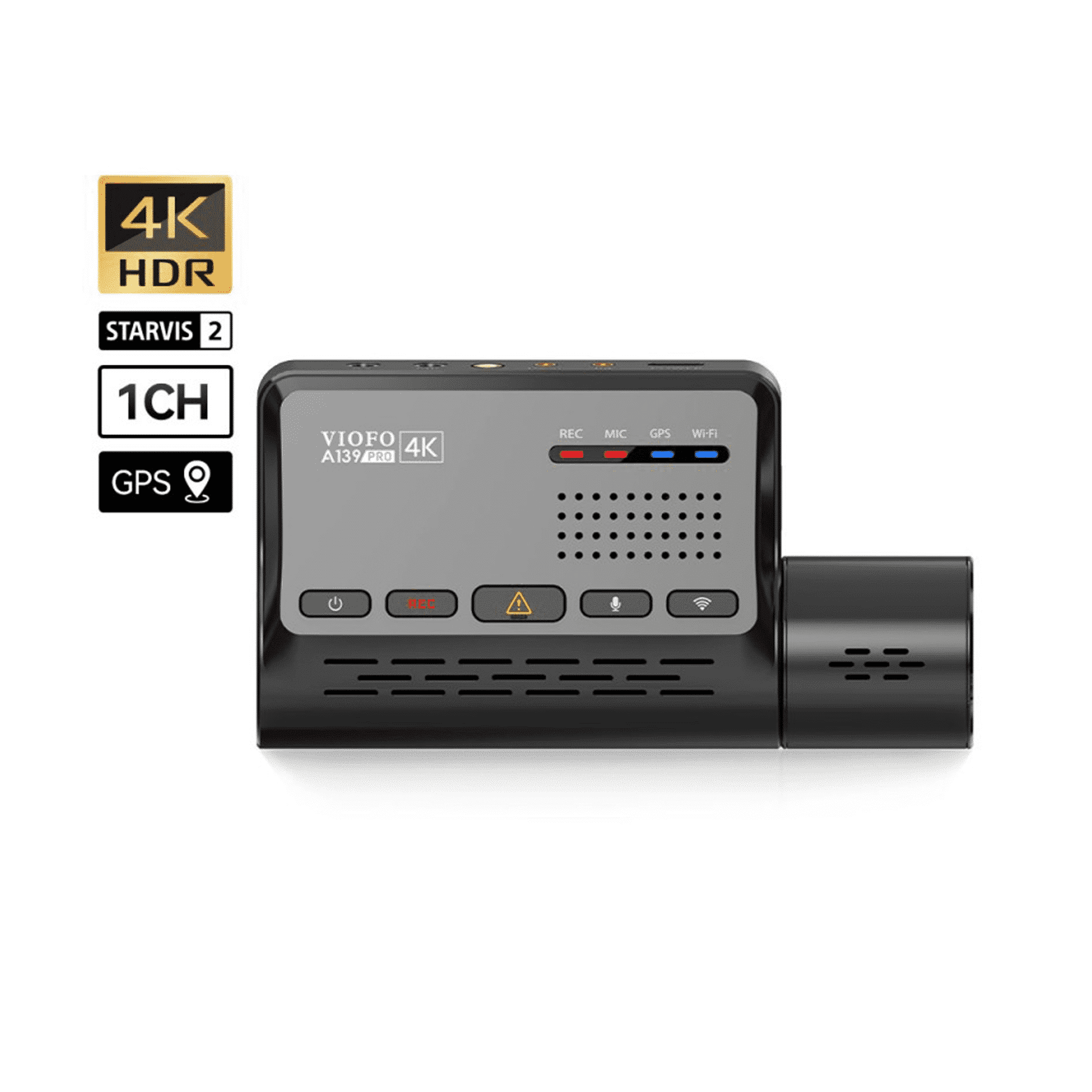 Dashcam VIOFO A139 PRO 1CH 2160p (Prima vera 4K grazie al sensore SONY STARVIS 2)