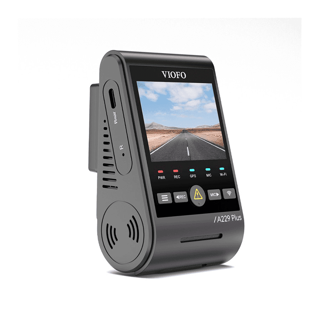 Seitliche linke Ansicht der VIOFO A229 Plus 1Ch 1440p Dashcam