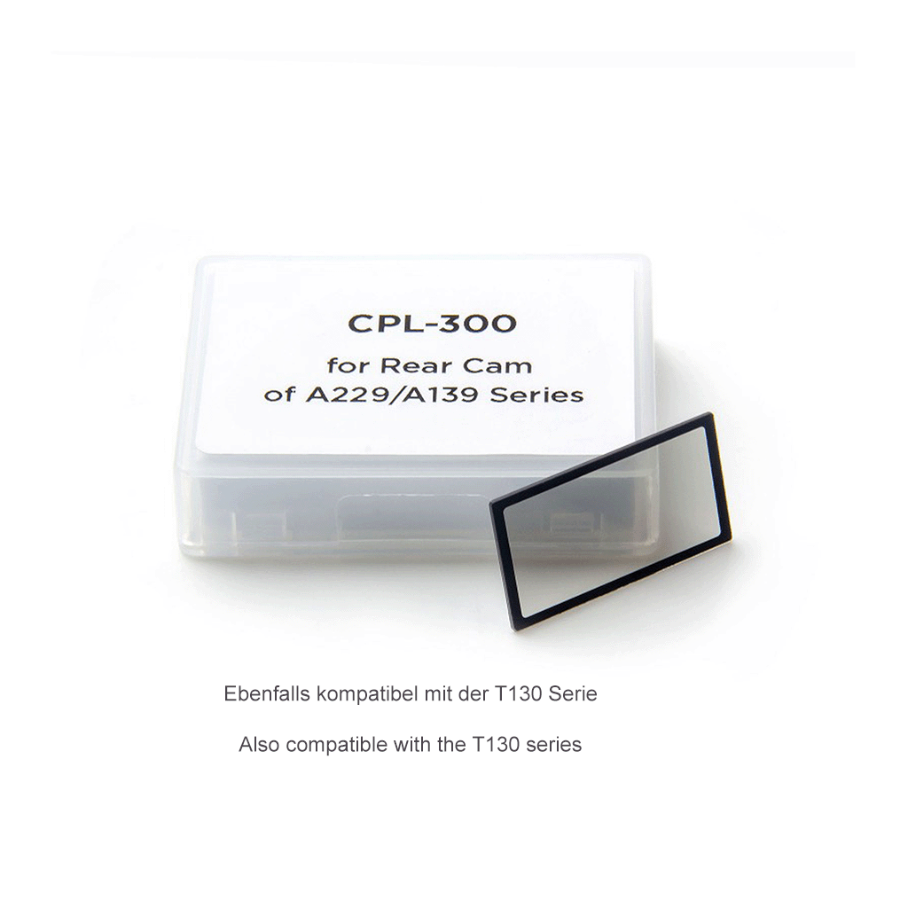 VIOFO CPL-300-Filter für A229-Serie / A139-Serie / T130 (Polarisationsfilter)