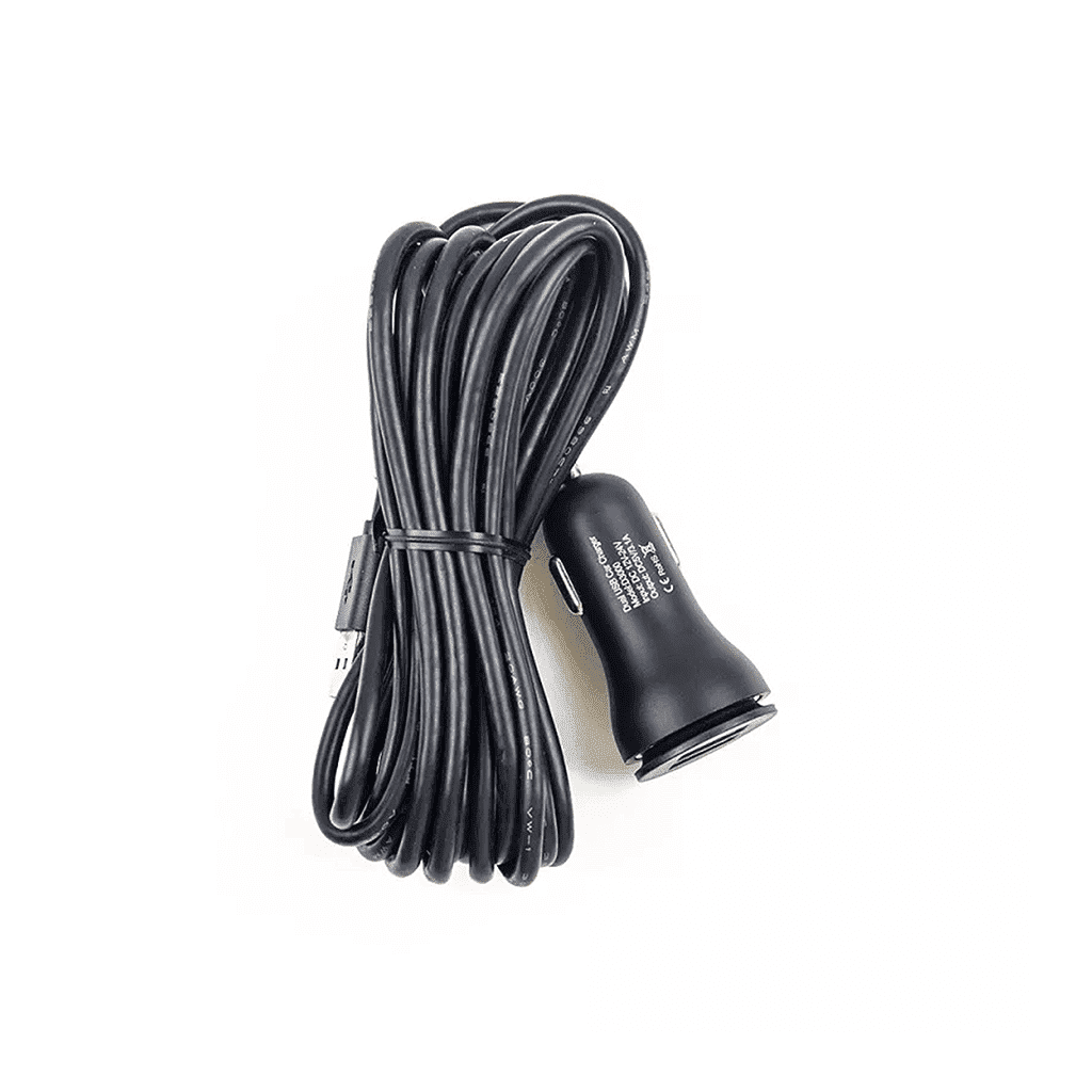 VIOFO Dual Kfz-Ladegerät D3000 und Kabel Mini-USB für A129 Plus / A129 Pro