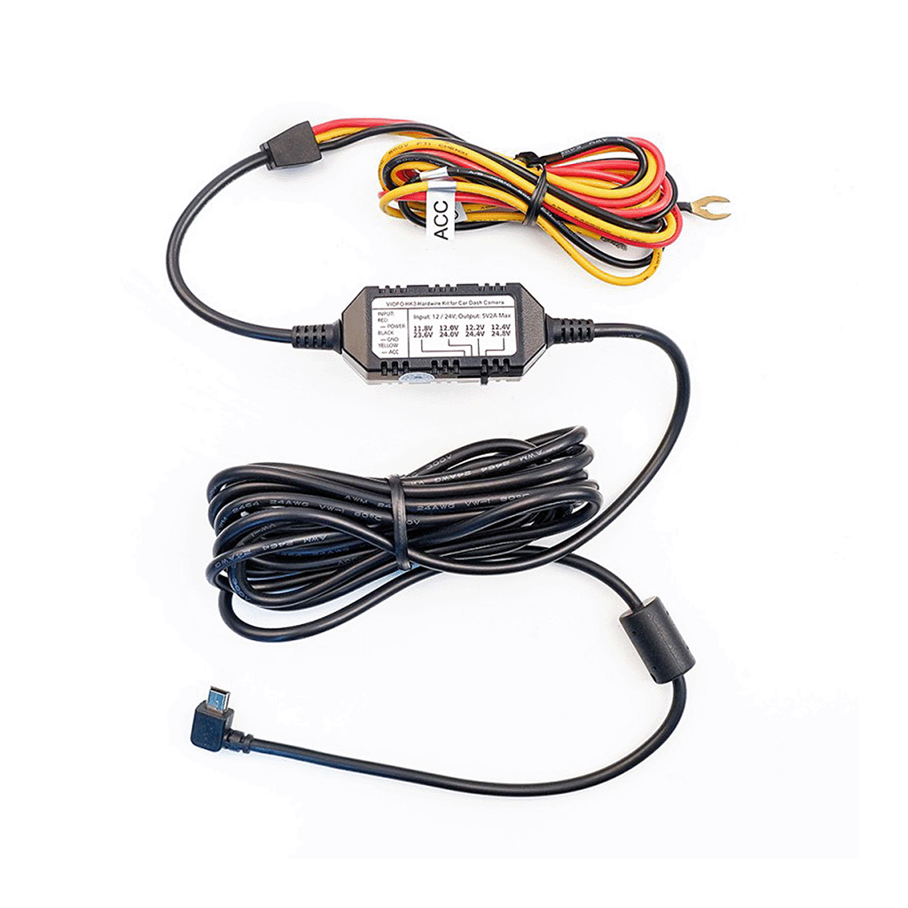 VIOFO Hardwire-Kit (HK3) für A119 V3 und A129 Reihe (Mini-USB Anschluss)