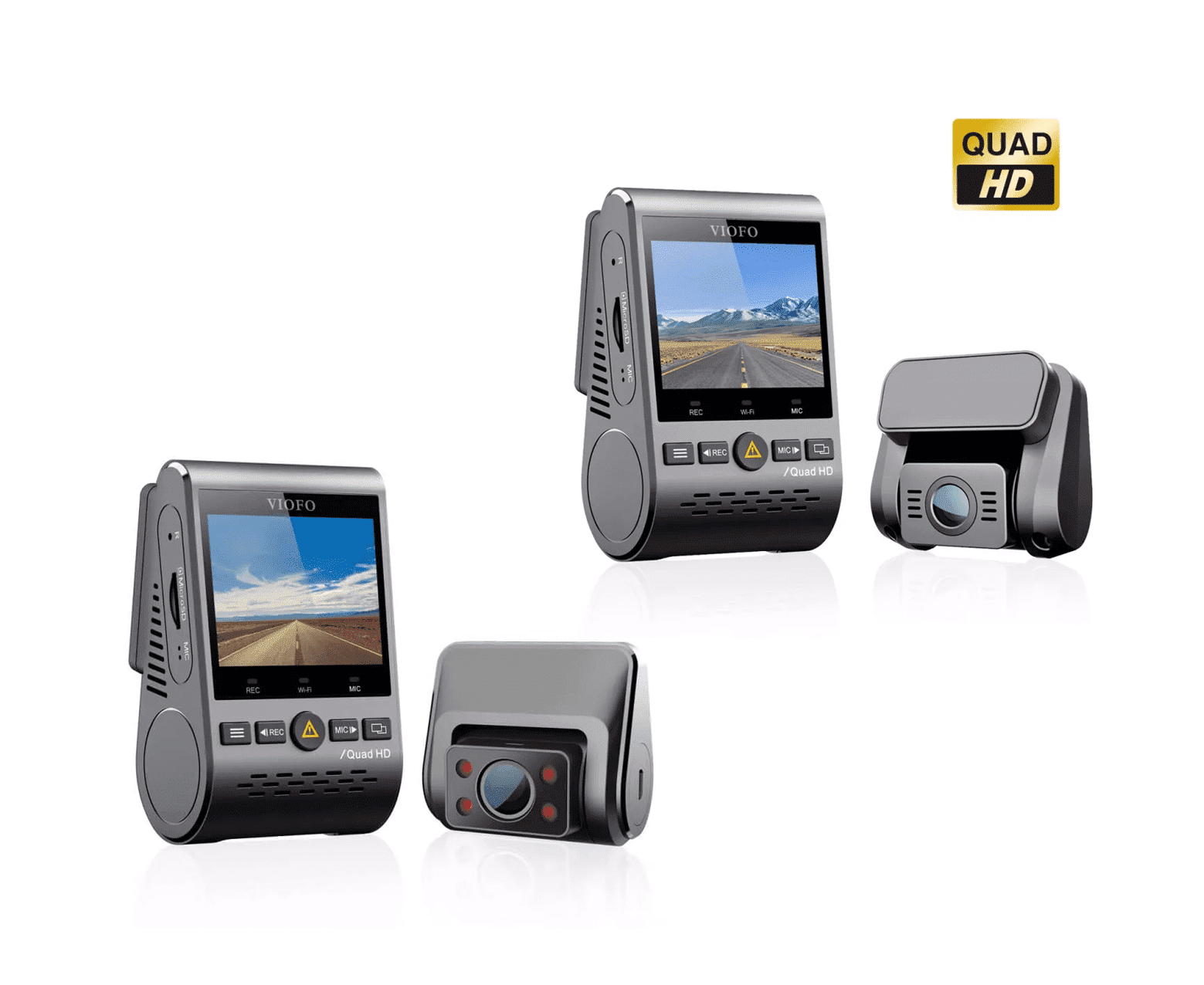 Cámara para salpicadero VIOFO A129 Plus (IR) Duo 2 canales 1440p