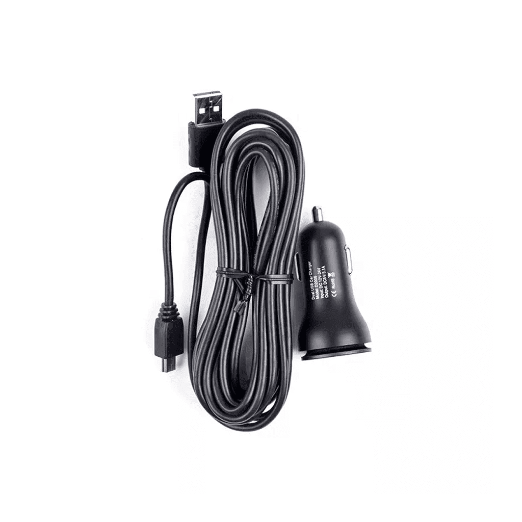 VIOFO Dual Kfz-Ladegerät und Kabel D2000 Mini-USB für A119 V2 / V3 / A129
