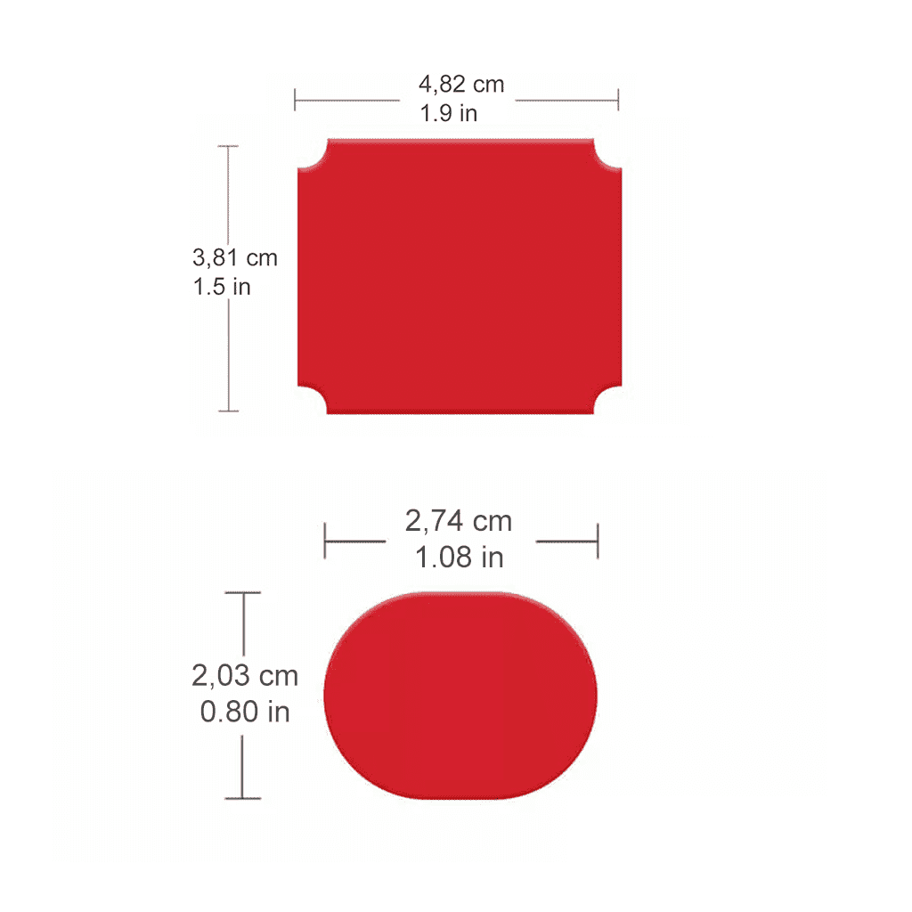 VIOFO 2x 3M Ersatz-Klebepads / Aufkleber für A229 / Duo / Plus / Pro