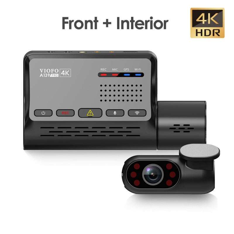 Dash Cam VIOFO A139 PRO 2CH 4K (anteriore + interno).