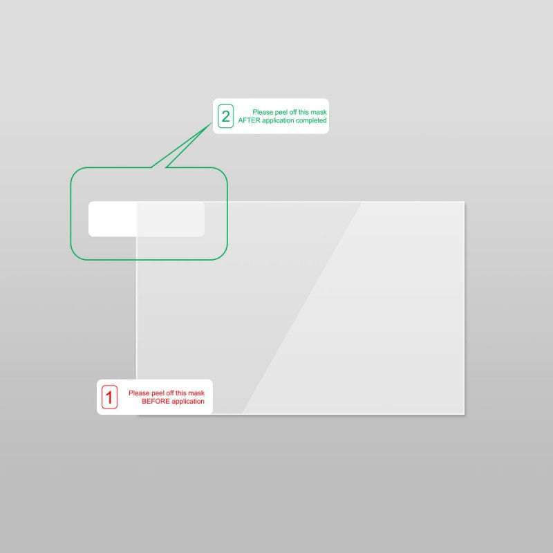 Vantrue 2x Statischer Windschutzscheiben-Aufkleber / Static Sticker