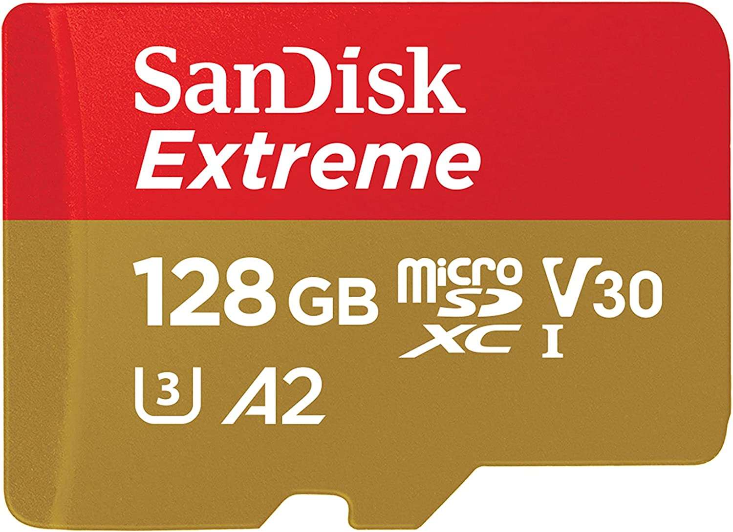 Carte SD SanDisk Extreme microSDXC 128 Go + Adaptateur