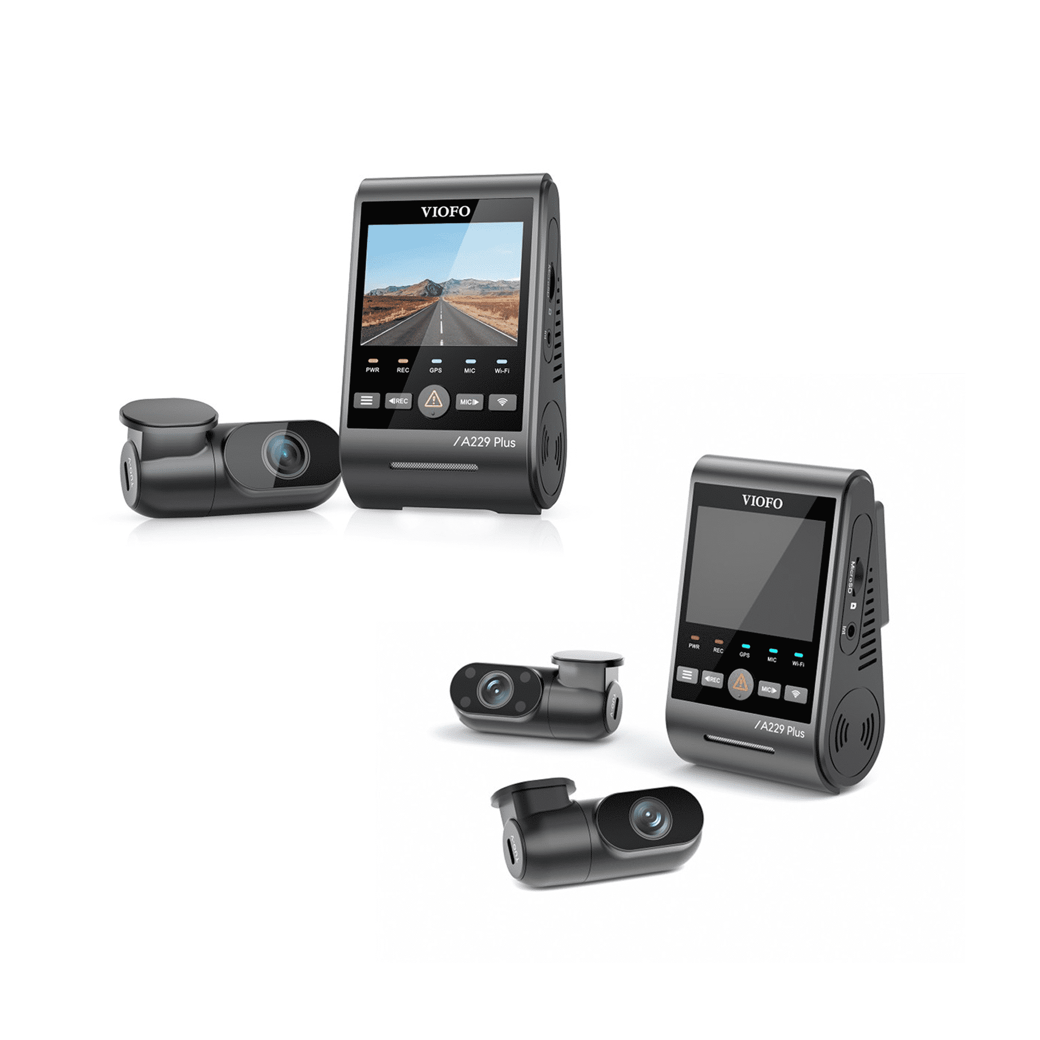 Dashcam VIOFO A229 Plus 1440p | con accessori
