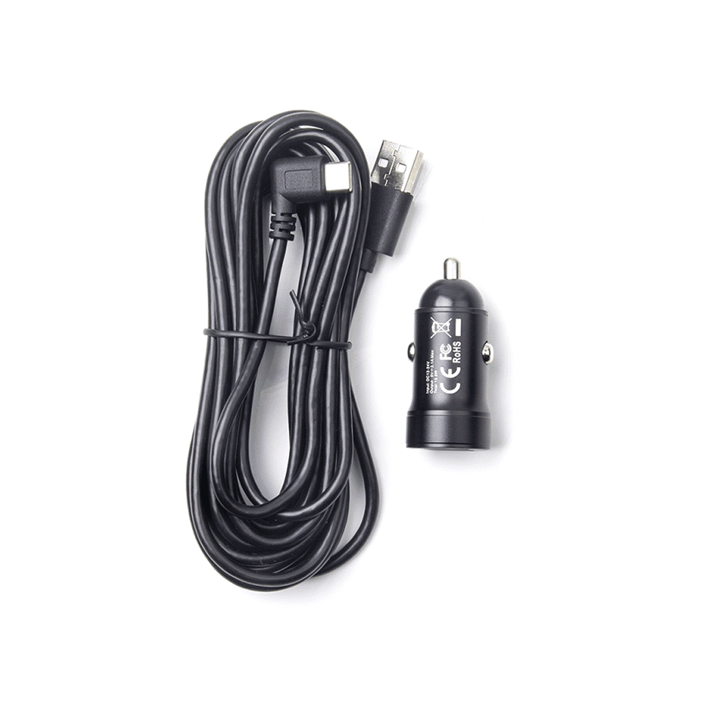 VIOFO Cargador de Coche Dual y Cable D2000 Tipo-C para A119 MINI / A119 MINI 2