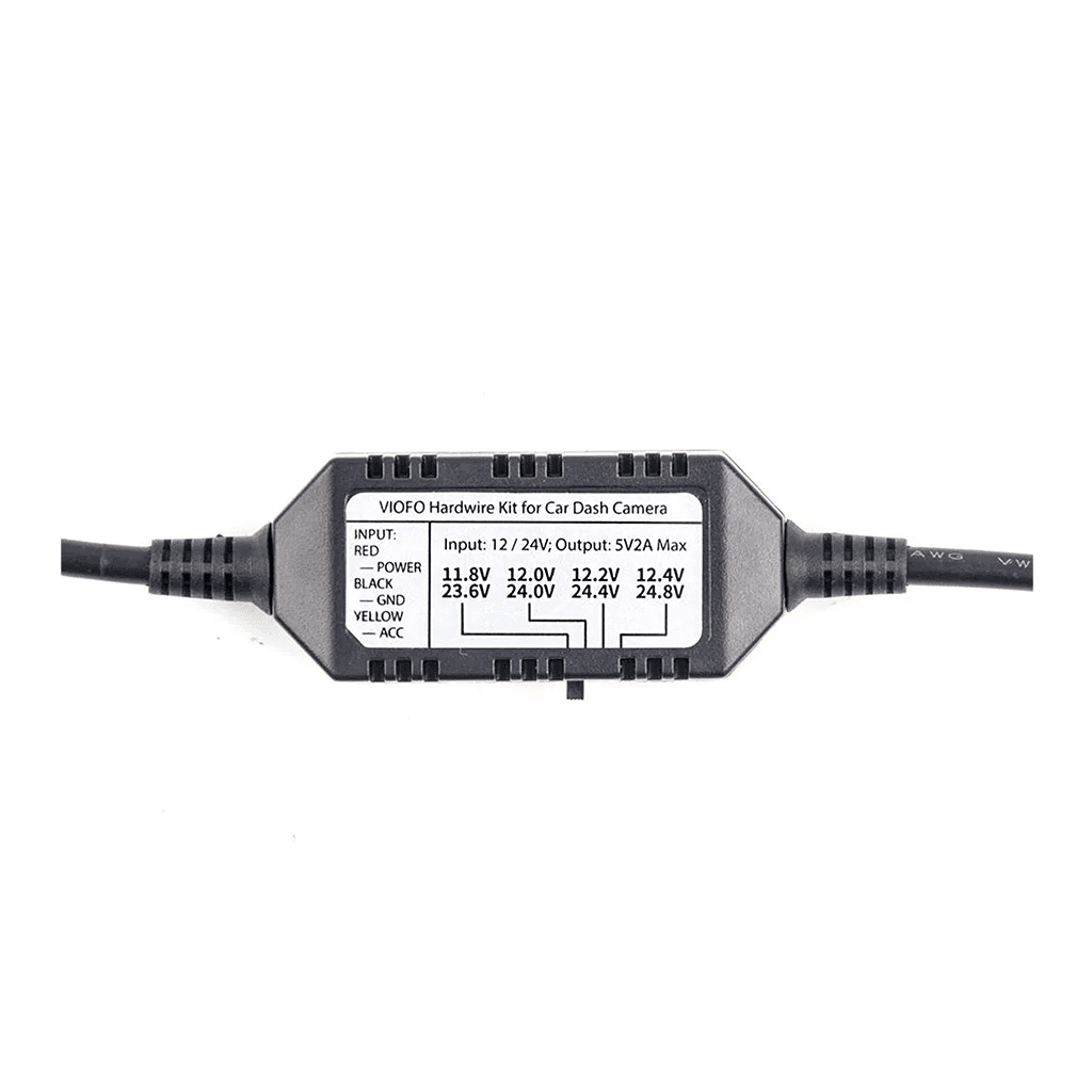 Zestaw okablowania VIOFO (HK3) dla serii A119 V3 i A129 (połączenie mini-USB)