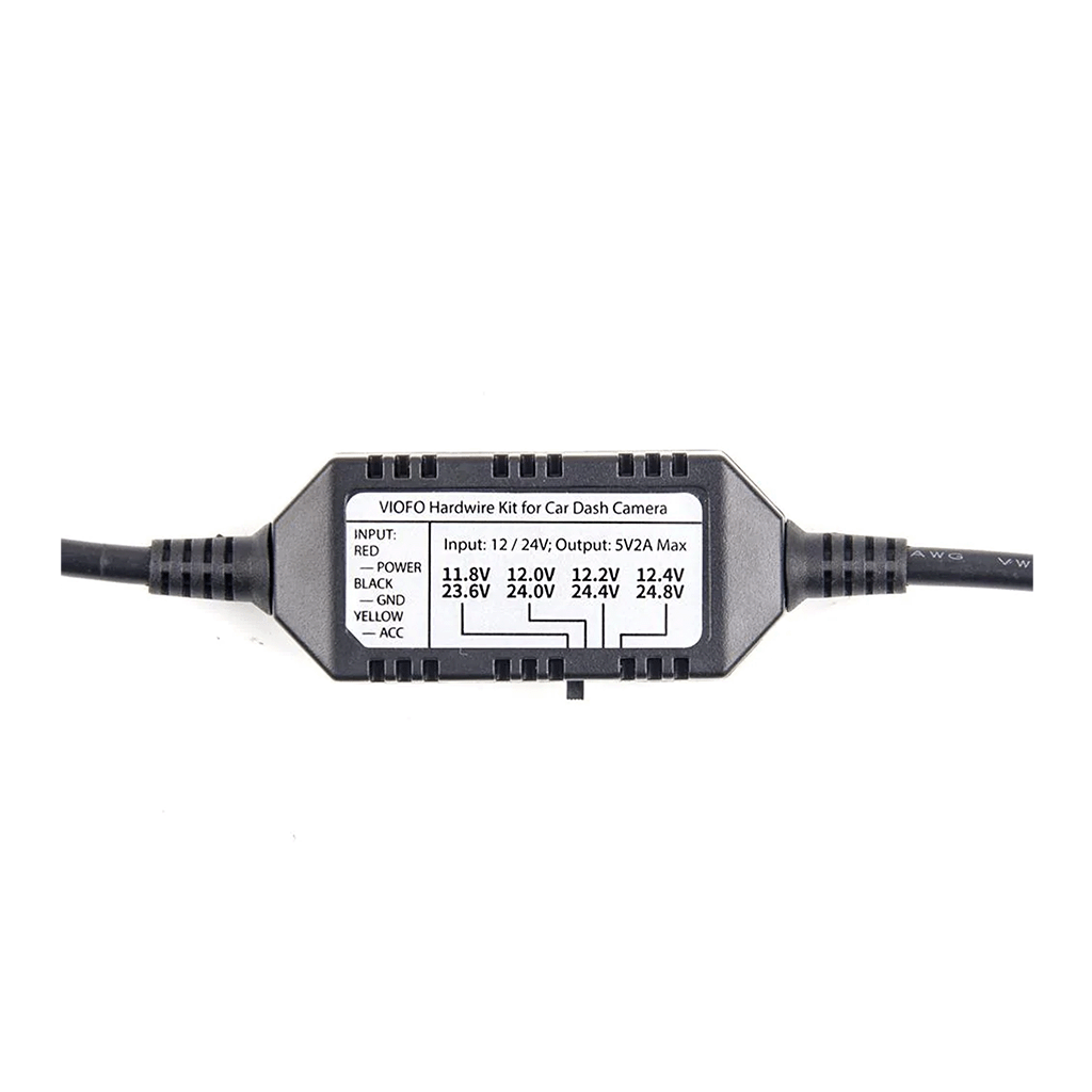 VIOFO Hardwire-Kit (HK4 FULL-SET) für A119 MINI /2 | A229 /DUO/PLUS/PRO | T130 | WM1
