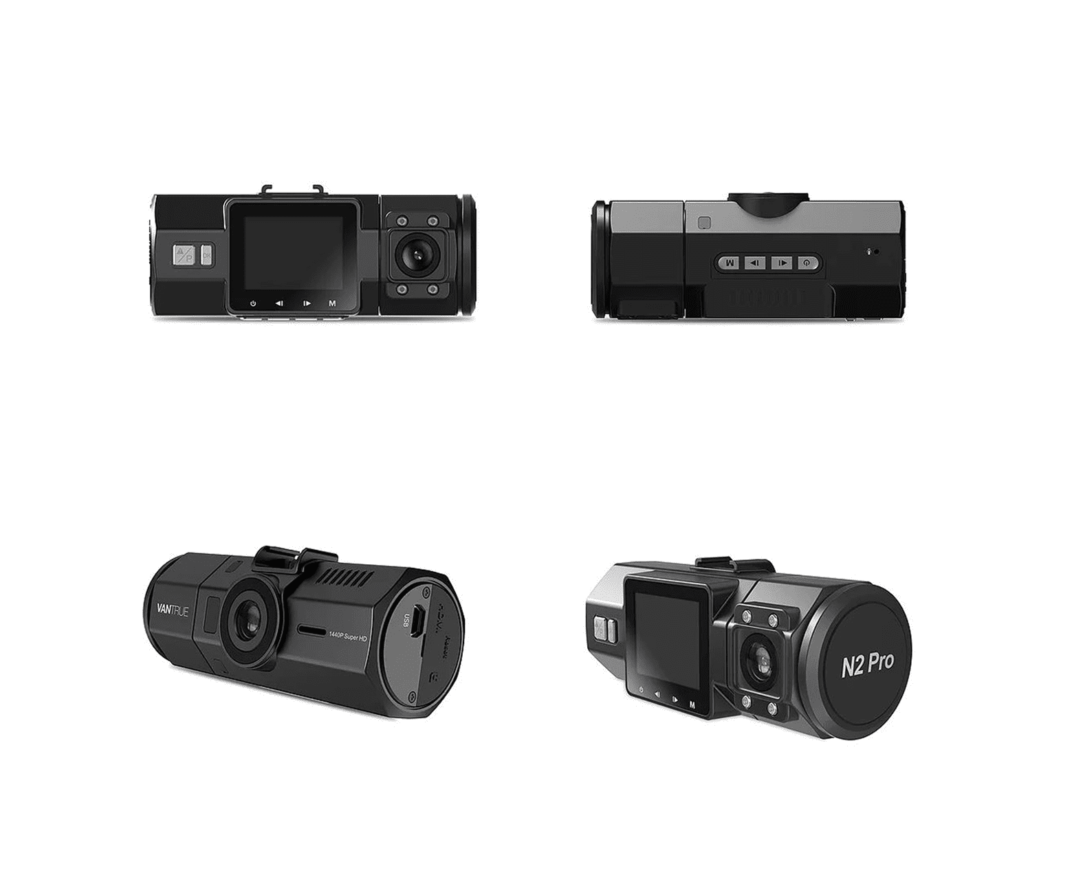 Vantrue N2 Pro Çift 1080p Araç Kamerası