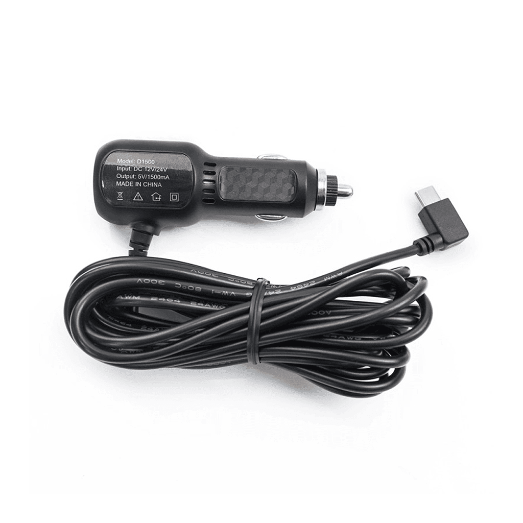 Cargador de coche VIOFO D1500 con cable tipo C para WM1