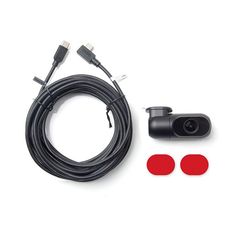 Fotocamera posteriore VIOFO A229 Plus/Pro con cuscinetti adesivi e cavo | 6m, 8m, 10m