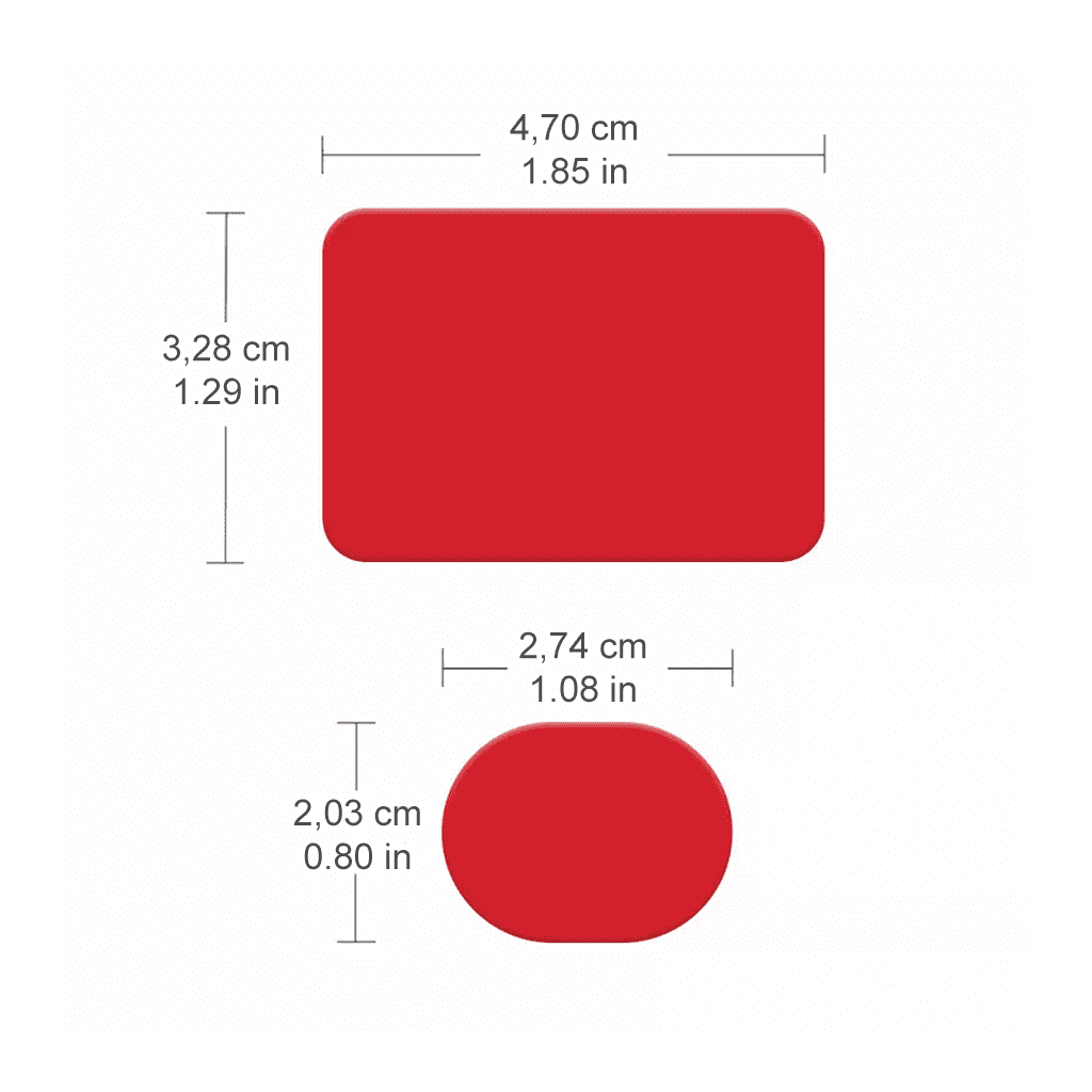 VIOFO 2x 3M Ersatz-Klebepads / Aufkleber für T130 2Ch / 3Ch