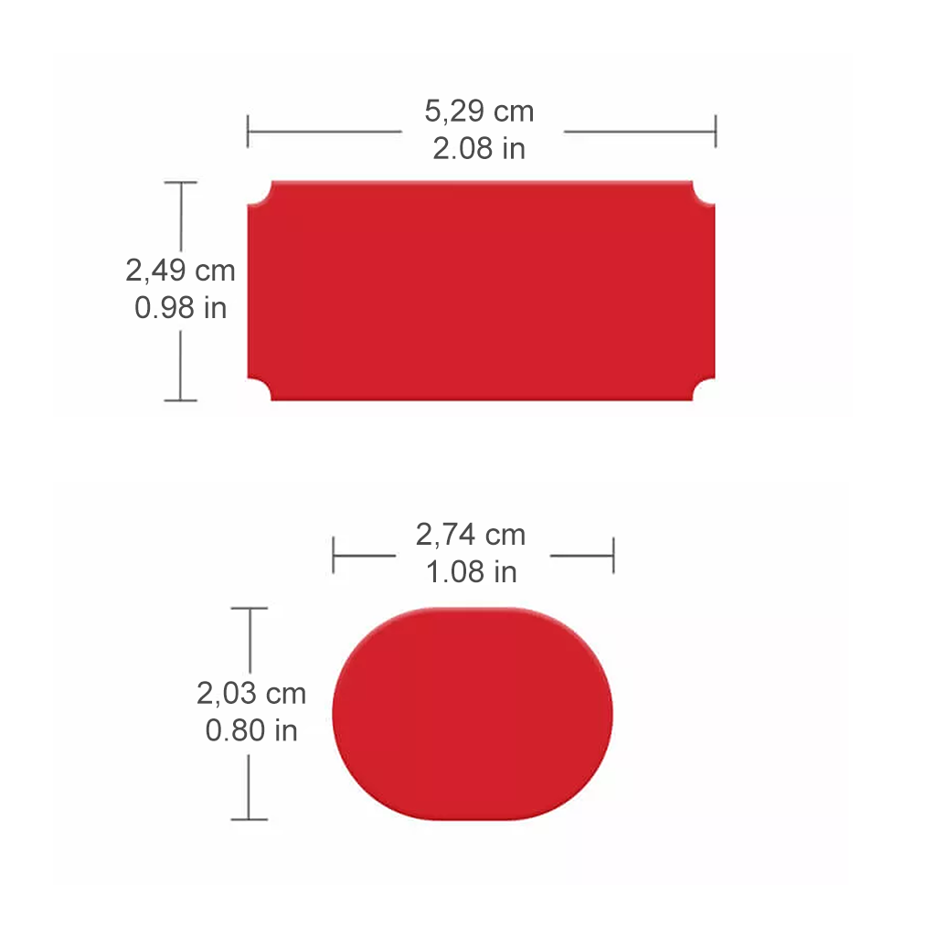 VIOFO 2x almohadillas adhesivas / pegatinas de repuesto para A139 / A139 PRO 2CH / 3CH