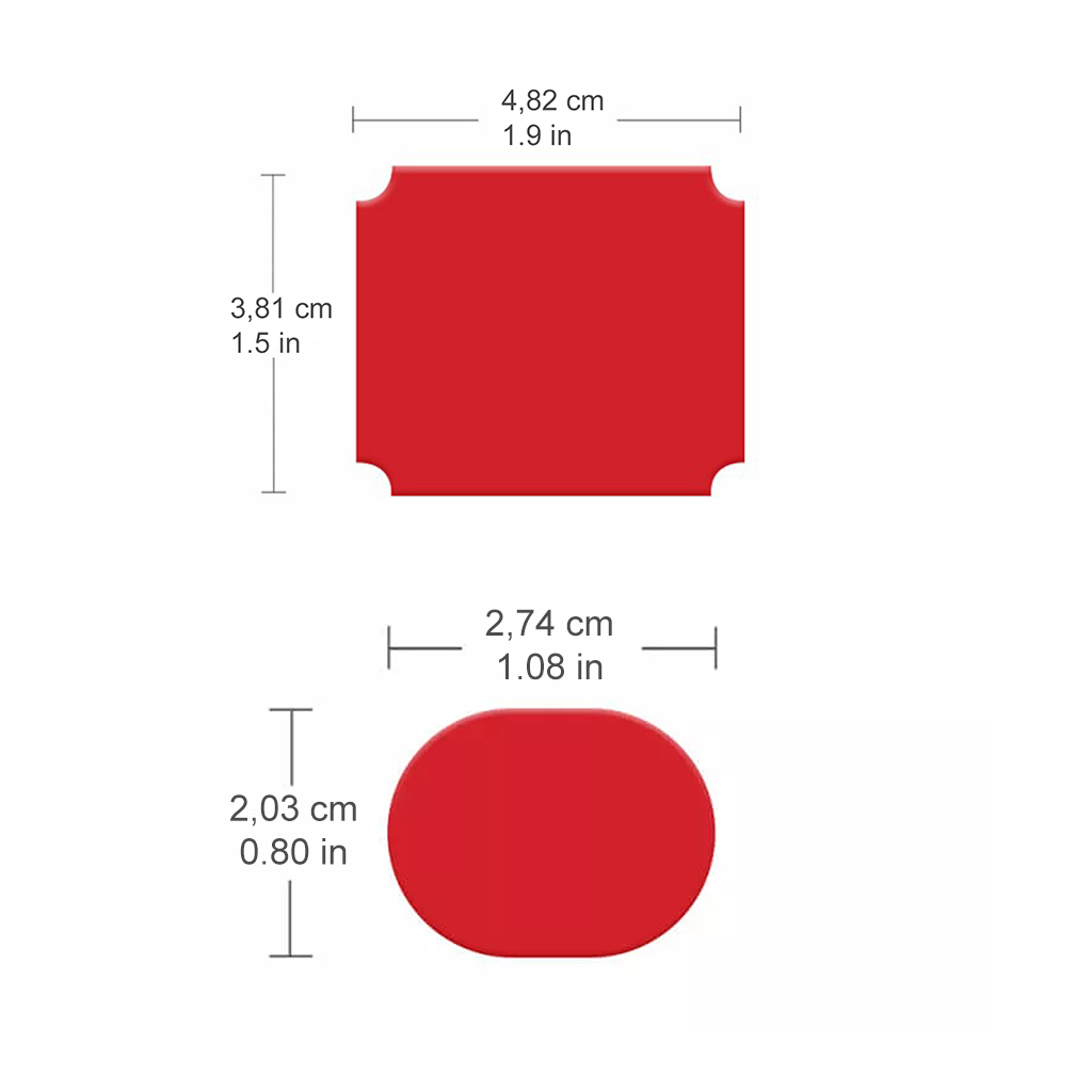 VIOFO 2x cuscinetti adesivi / adesivi di ricambio per A229 /DUO/PLUS/PRO