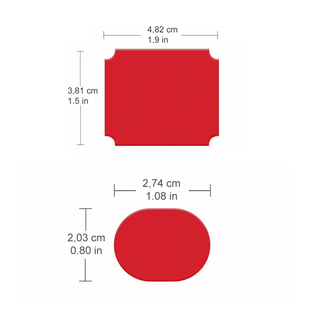 VIOFO 2x tampons adhésifs / autocollants de remplacement 3M pour A229 / Duo / Plus / Pro