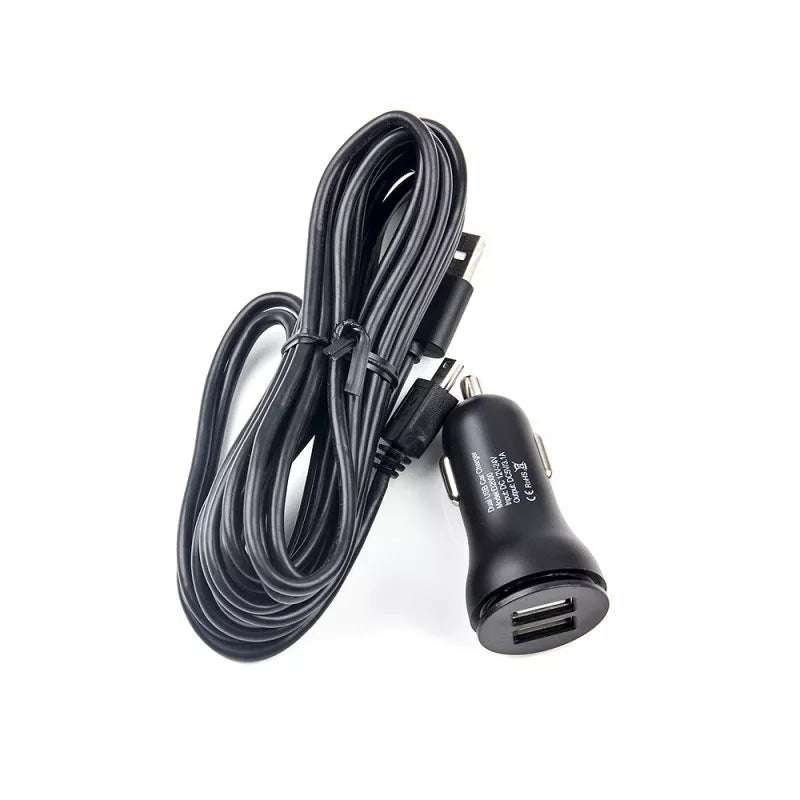 VIOFO double chargeur de voiture et câble D2000 Mini USB pour A119 V2/V3/A129 Duo