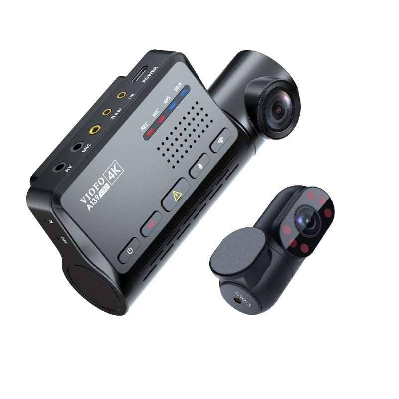 VIOFO A139 PRO 2CH | 4K Front and Rear Dash Cam w/ GPS & WiFi
