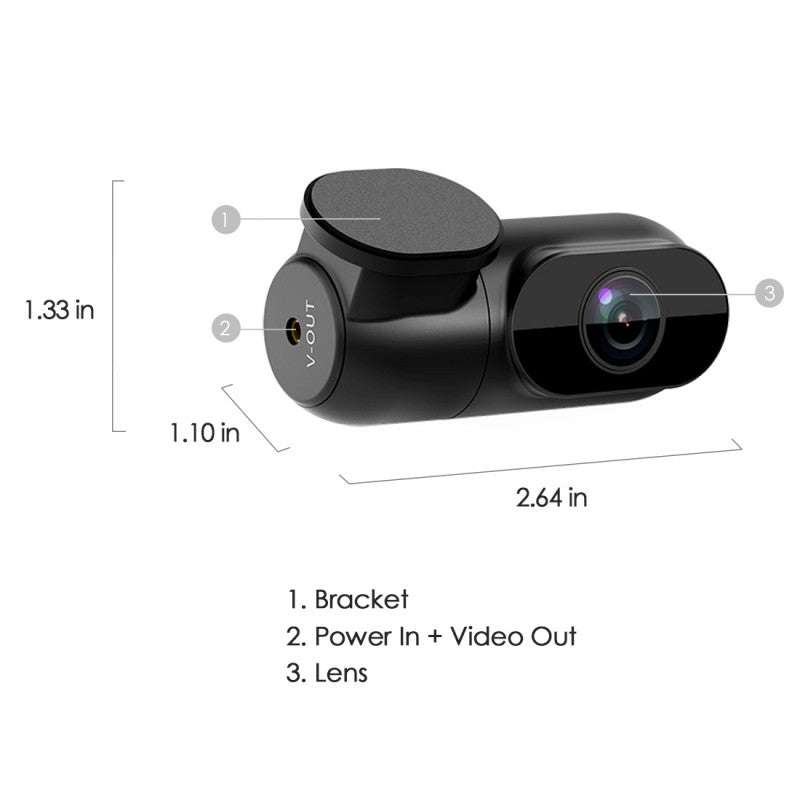 Caméra de tableau de bord VIOFO A139 PRO 2CH 4K (avant + intérieur)